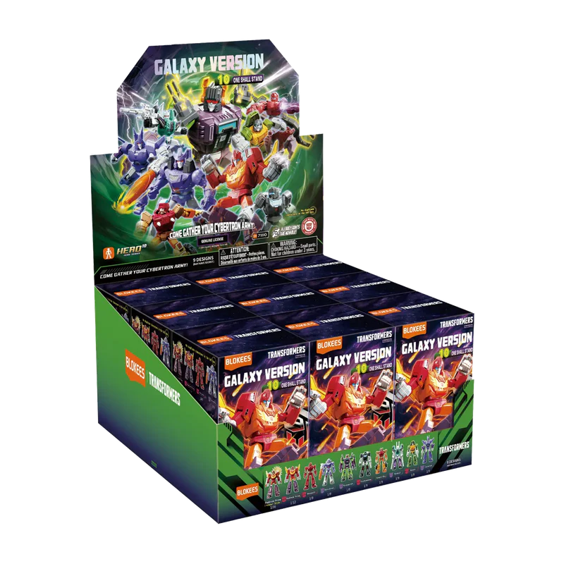 Blokees Transformers Galaxy Version 10 One Shall Stand CASE
