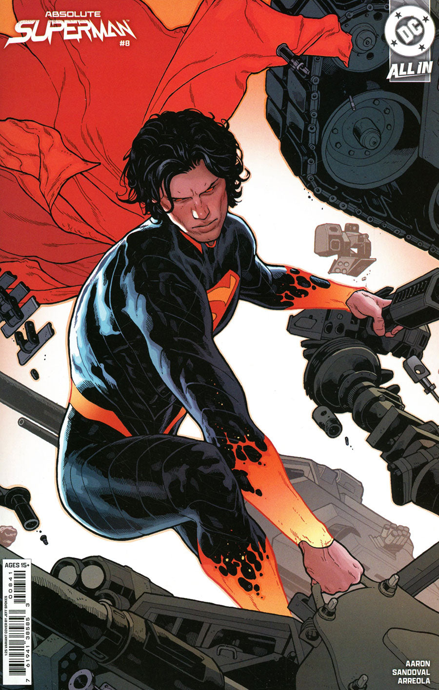 Absolute Superman (2024) # 8 Cover D Jeff Spokes 1:25 Variant