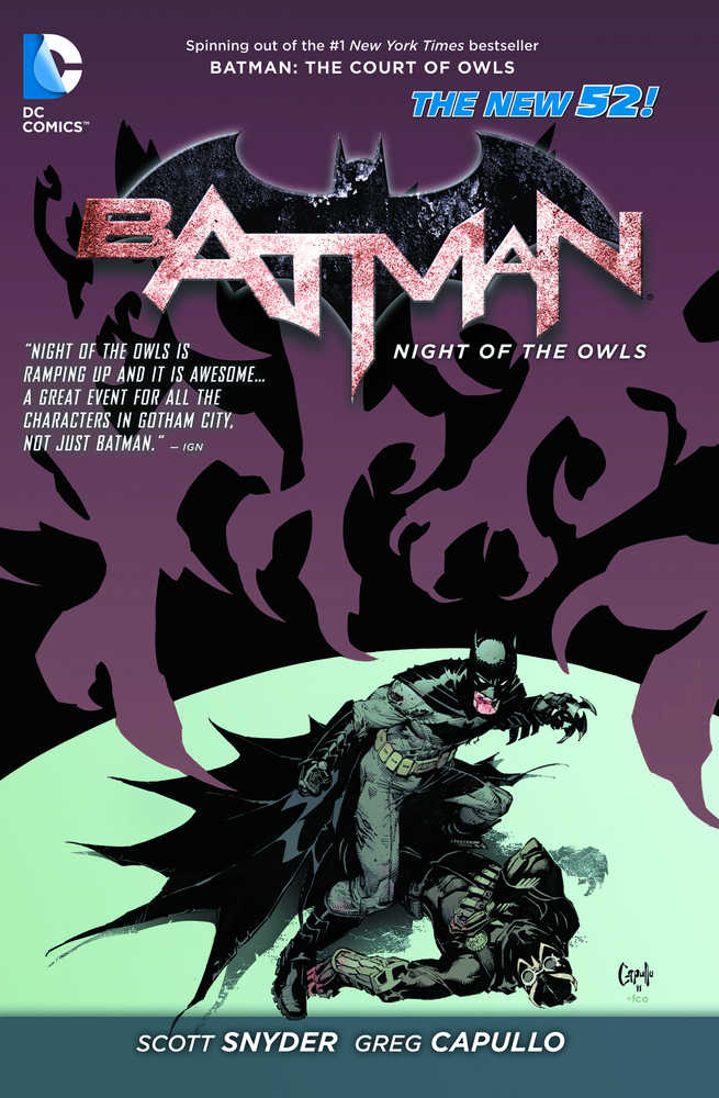 Batman: Night Of The Owls TPB