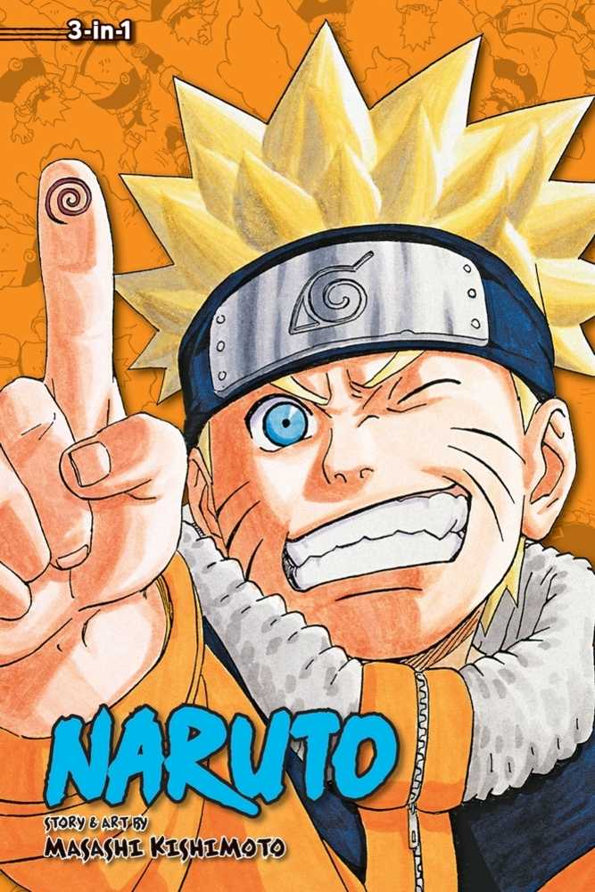 Naruto 3-in-1 Edition Vol 08