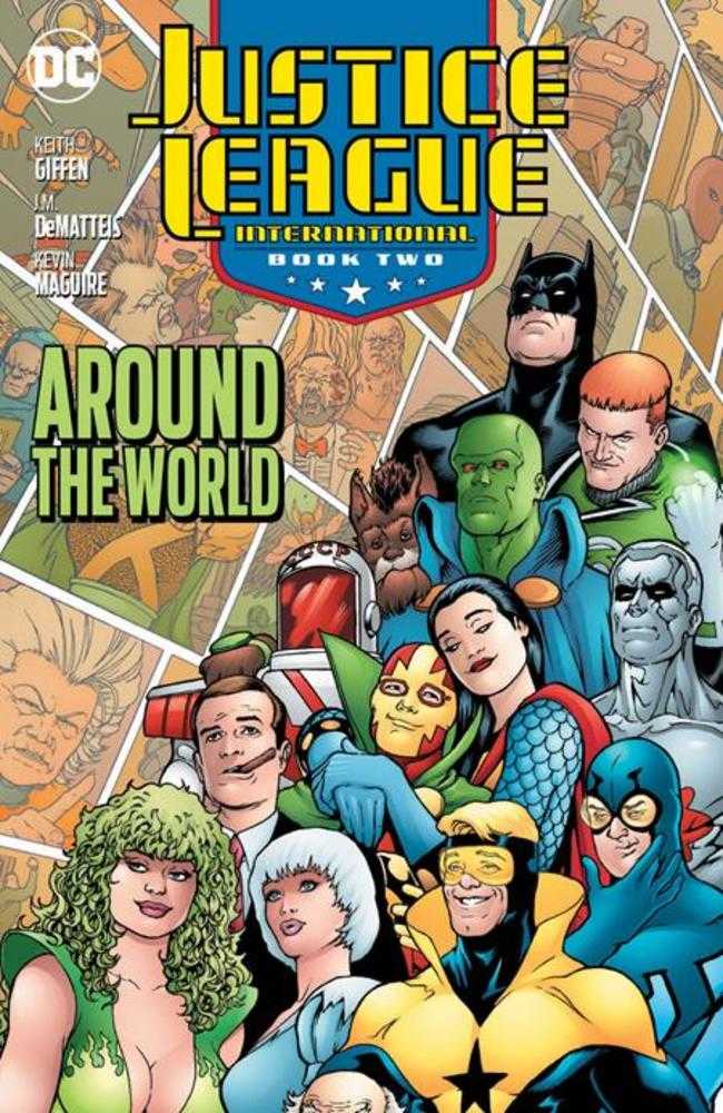Justice League International Book 02: Around The World TPB
