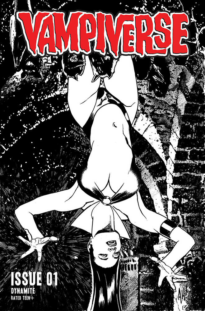 Vampiverse (2021) #1 Cover H Hughes 1:20 Line Art Variant