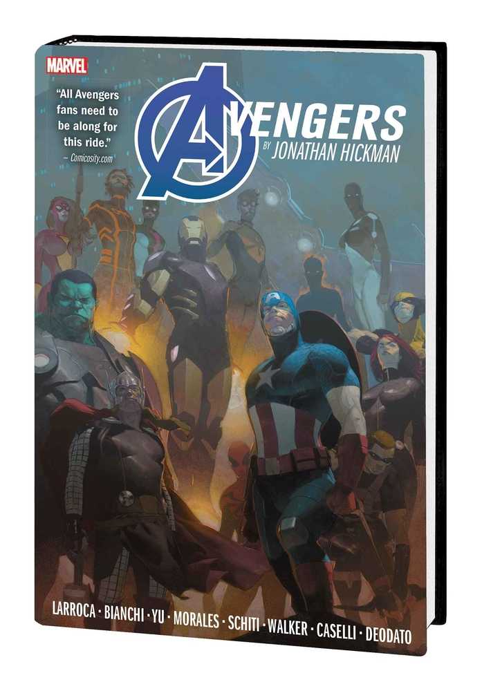 Avengers By Jonathan Hickman Omnibus Vol 02 HC Ribic Cover