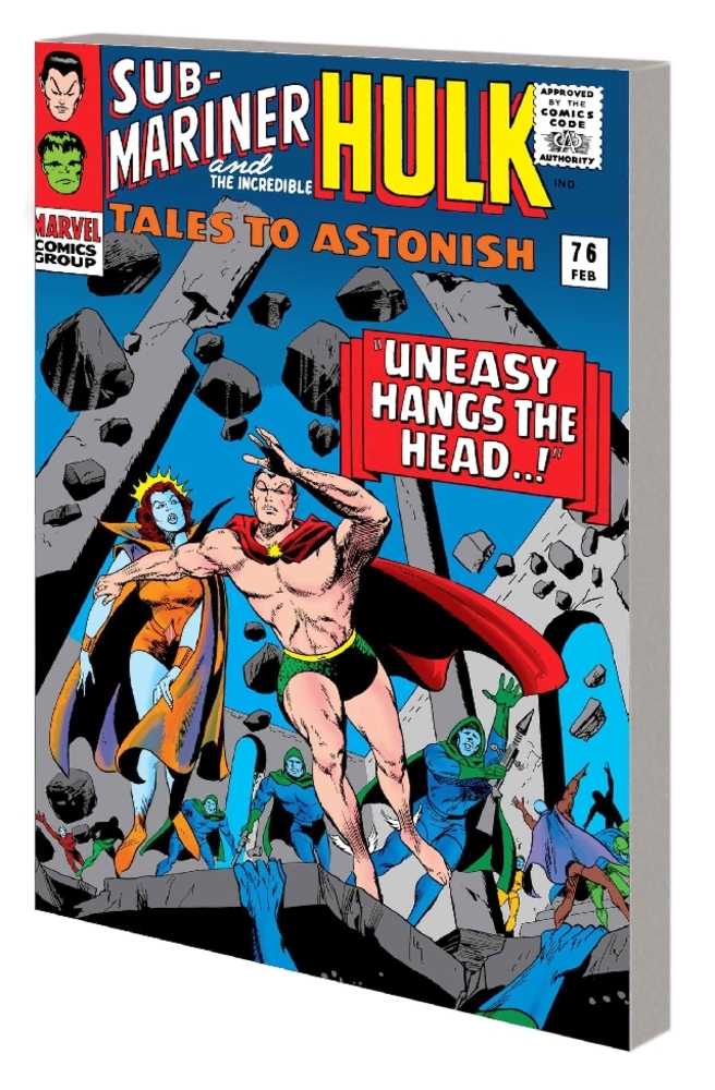 Mighty Marvel Masterworks: Namor Sub-Mariner Vol 01: The Quest Begins TPB Direct Market Cover