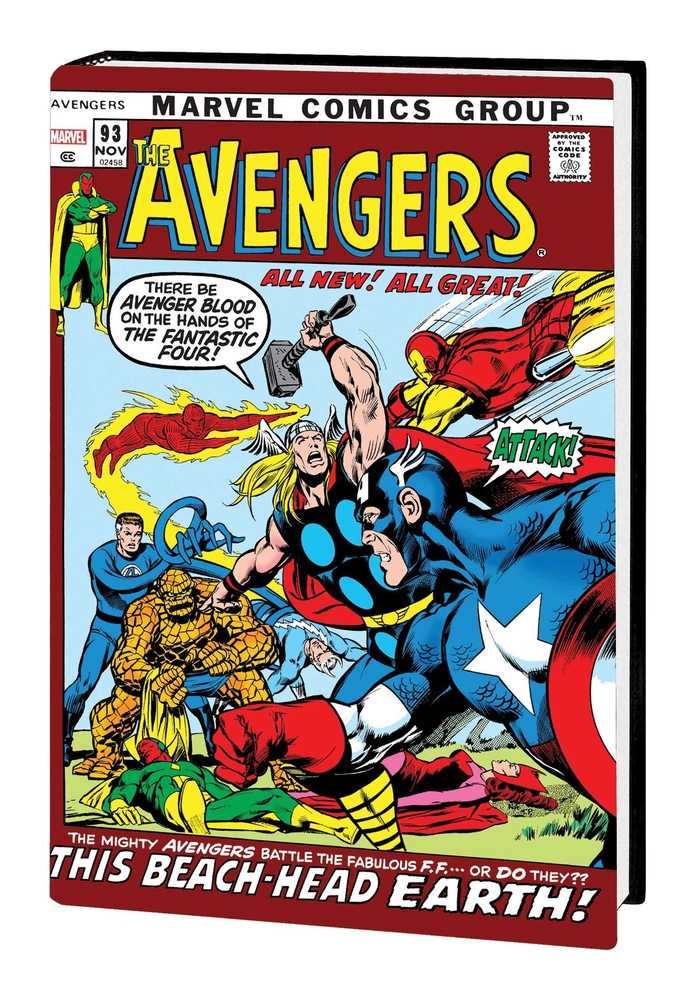 Avengers Omnibus Vol 04 HC Direct Market Variant