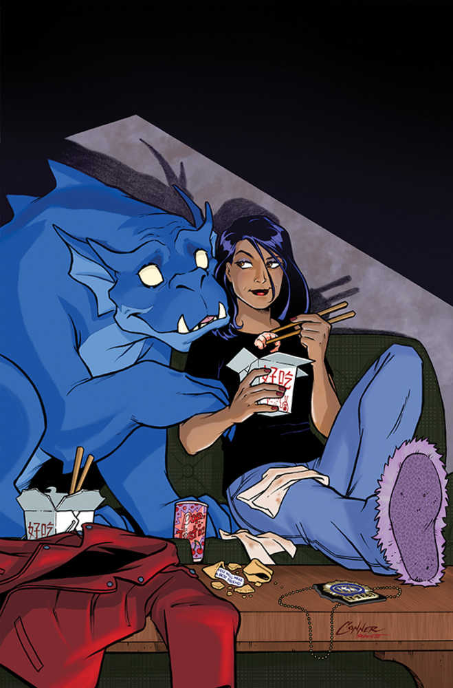 Gargoyles (2022) # 8 Cover Q Conner Limited Virgin Variant Sealed w/COA