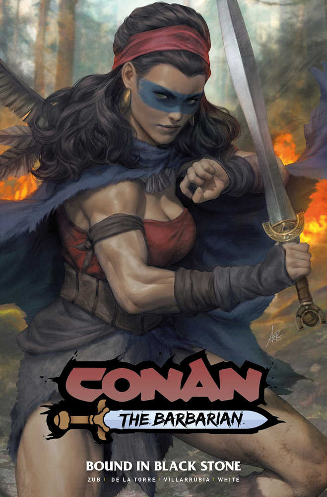 Conan the Barbarian Vol 01: Bound in Black Stone TPB Artgerm cover (Mature)