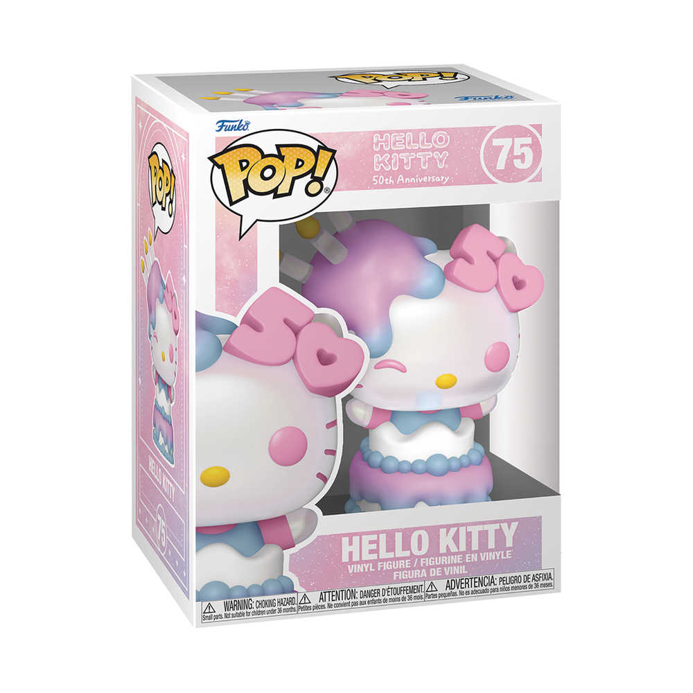 Pop Sanrio Hello Kitty #75 50th Anniversary Hello Kitty In Cake
