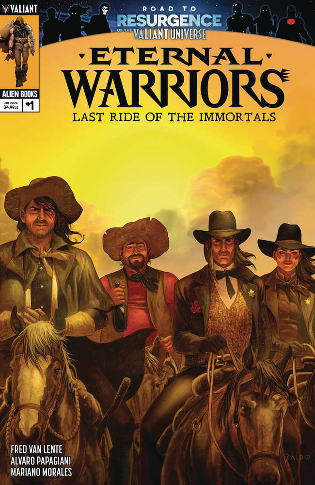 Eternal Warriors: Last Ride of the Immortals (2024) #1 (of 2) Cover A Baldo