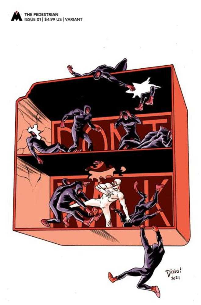 Pedestrian (2024) #1 Cover B Dean Haspiel Cardstock Variant (Mature)