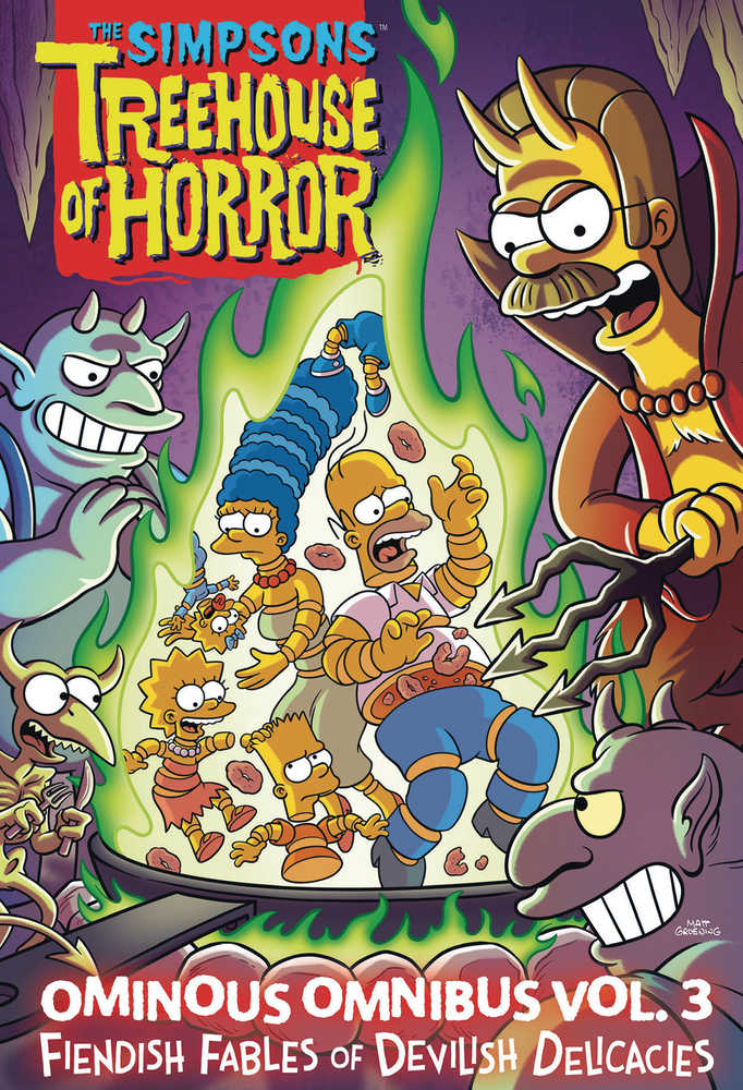 Simpsons Treehouse Of Horror Ominous Omnibus Vol 03 HC