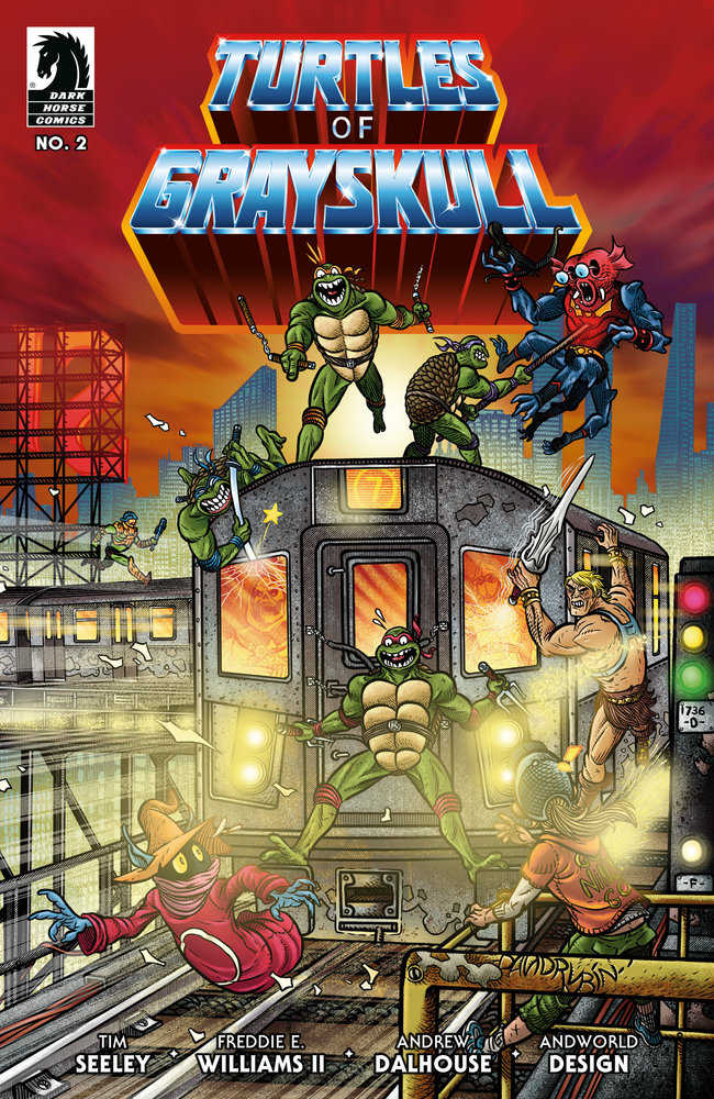 Masters Of The Universe/Teenage Mutant Ninja Turtles: Turtles Of Grayskull (2024) #2 Cover C Rubin