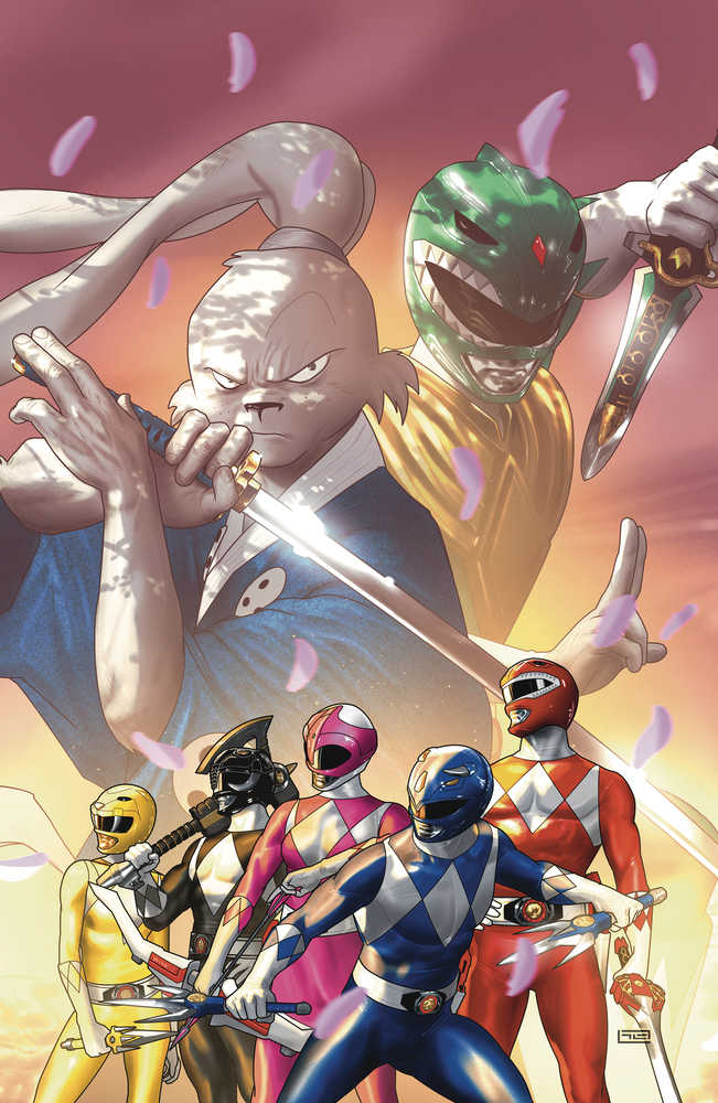 Mighty Morphin Power Rangers/Usagi Yojimbo (2024) #1 Cover F 10 Variant