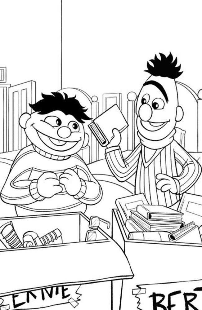 Sesame Street (2024) #2 (of 4) Cover C Beth Hughes Coloring Book Variant