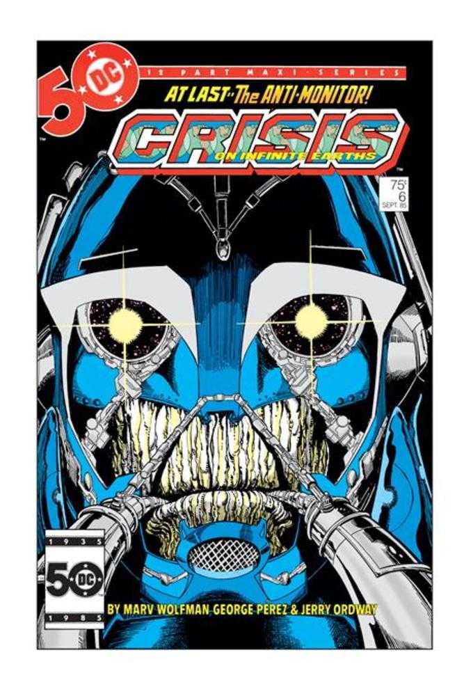 Crisis On Infinite Earths # 6 (of 12) Facsimile Edition Cover A George Perez