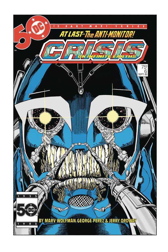 Crisis On Infinite Earths # 6 (of 12) Facsimile Edition Cover B George Perez Foil Variant