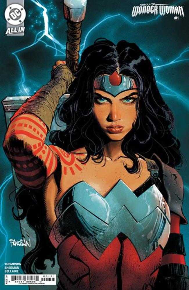 Absolute Wonder Woman (2024) # 1 Cover F 1 in 25 Dan Panosian Card Stock Variant