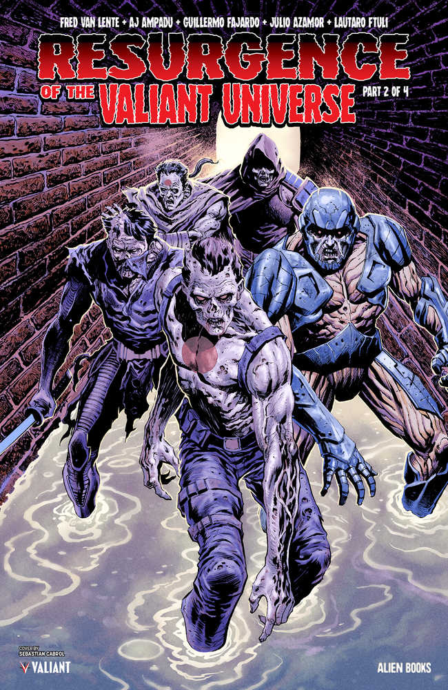 Resurgence of the Valiant Universe (2024) #2 (of 4) Cover B Cabrol Monster