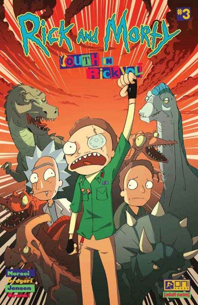 Rick And Morty: Youth In Rickvolt (2024) #3 (of 4) Cover B Nico Hiroi De Variant (Mature)