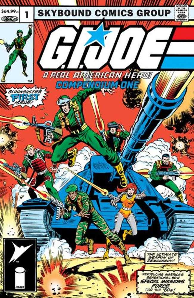 G.I. Joe A Real American Hero Compendium Book 01 TPB Herb Trimpe Cover