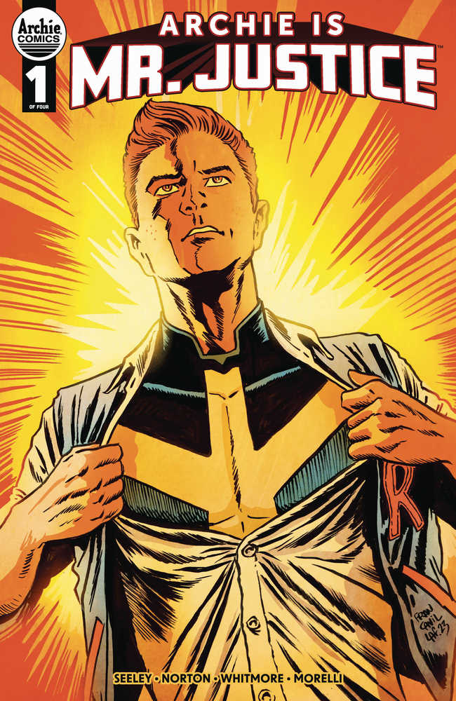 Archie Is Mr Justice (2024) #1 (Of 4) Cover B Francesco Francavilla