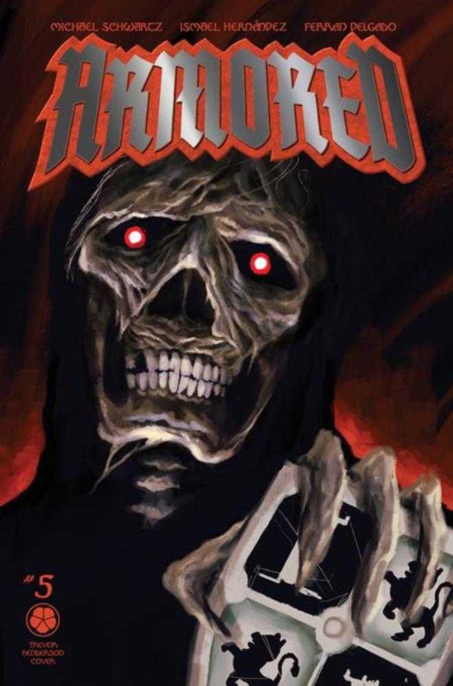 Armored (2024) #5 (of 5) Cover B Inc 1:5 Trevor Henderson Foil Variant