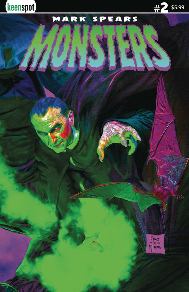 Mark Spears Monsters (2024) #2 Cover B Spawn #1 Homage