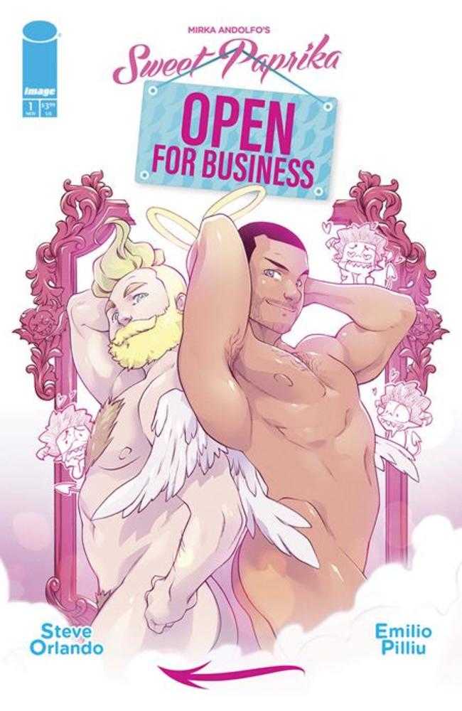 Mirka Andolfo's Sweet Paprika: Open For Business (2024) #1 (of 5) Cover E Emilio Pilliu Hot Cover Polybagged Variant (Mature)