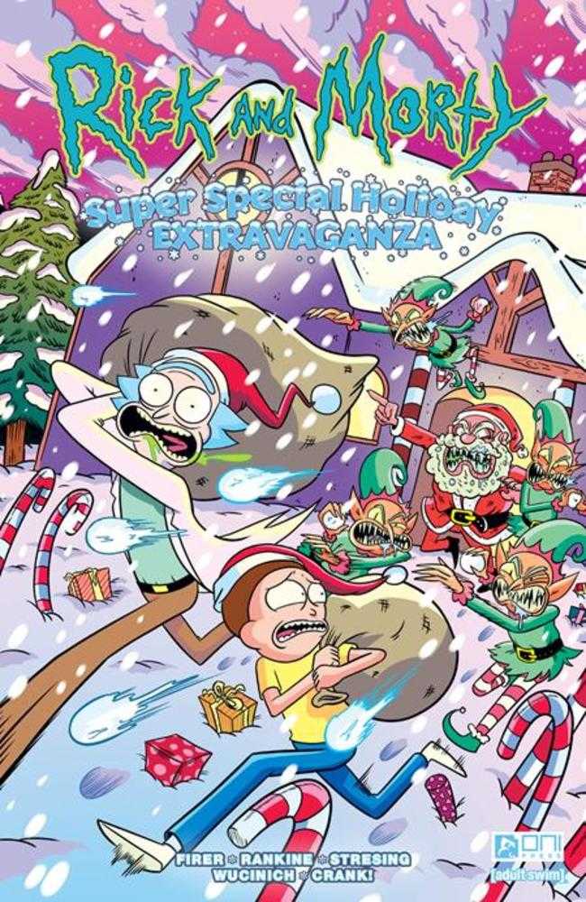 Rick And Morty Super Special Holiday Extravaganza (2024) One-Shot Cover C Marc Ellerby Variant (Mature)