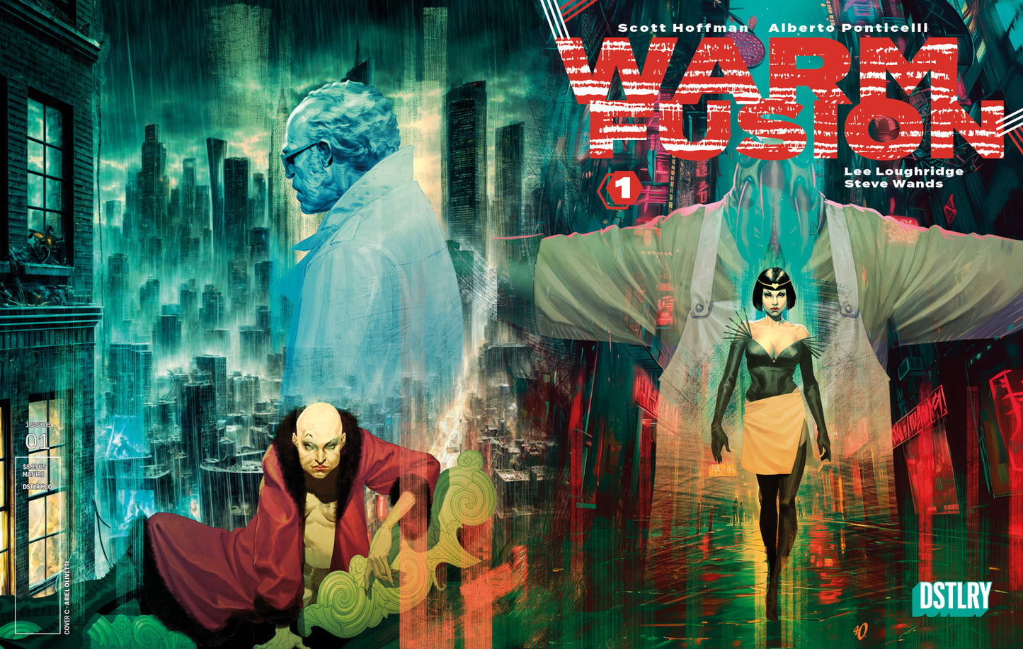 Warm Fusion (2024) #1 Cover C Olivetti 1:10 Variant (Mature)
