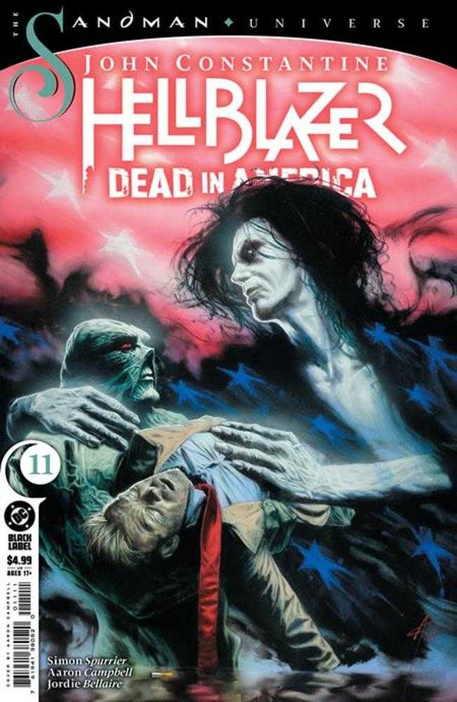 John Constantine Hellblazer: Dead In America (2024) #11 (of 11) Cover A Aaron Campbel (Mature)