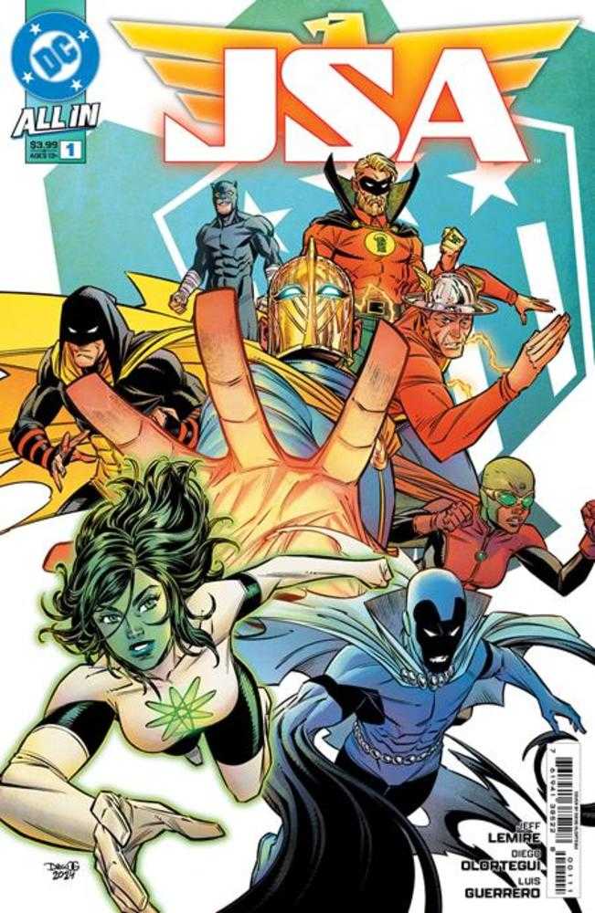 JSA (2024) # 1 Cover A Diego Olortegui