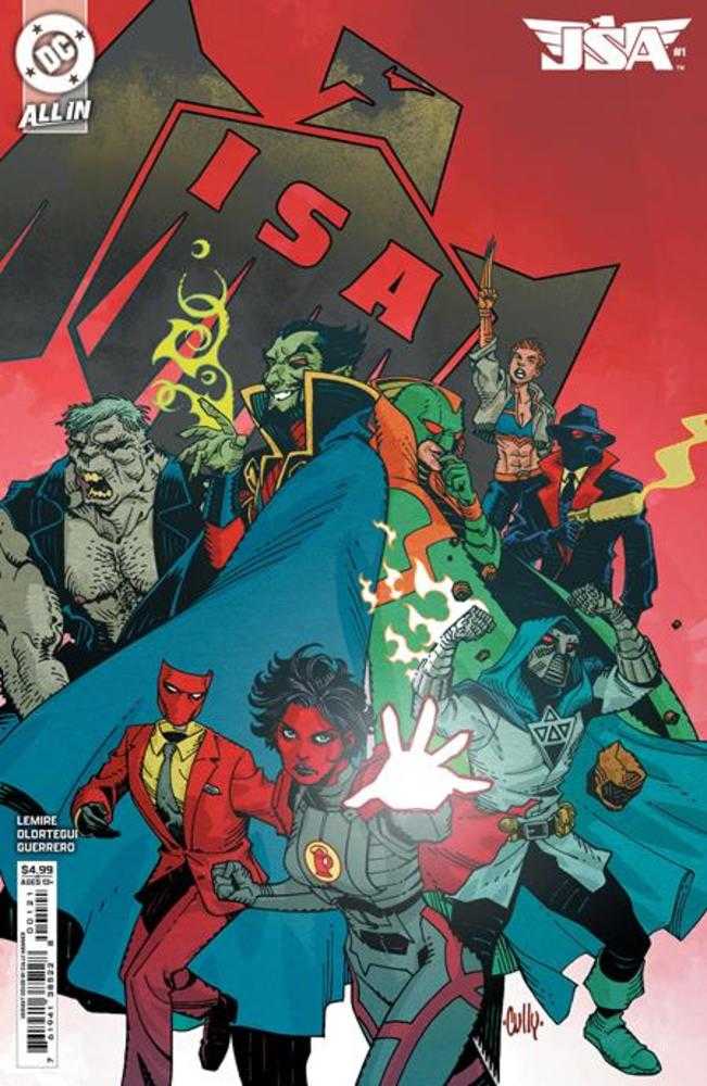 JSA (2024) # 1 Cover B Cully Hamner Card Stock Variant