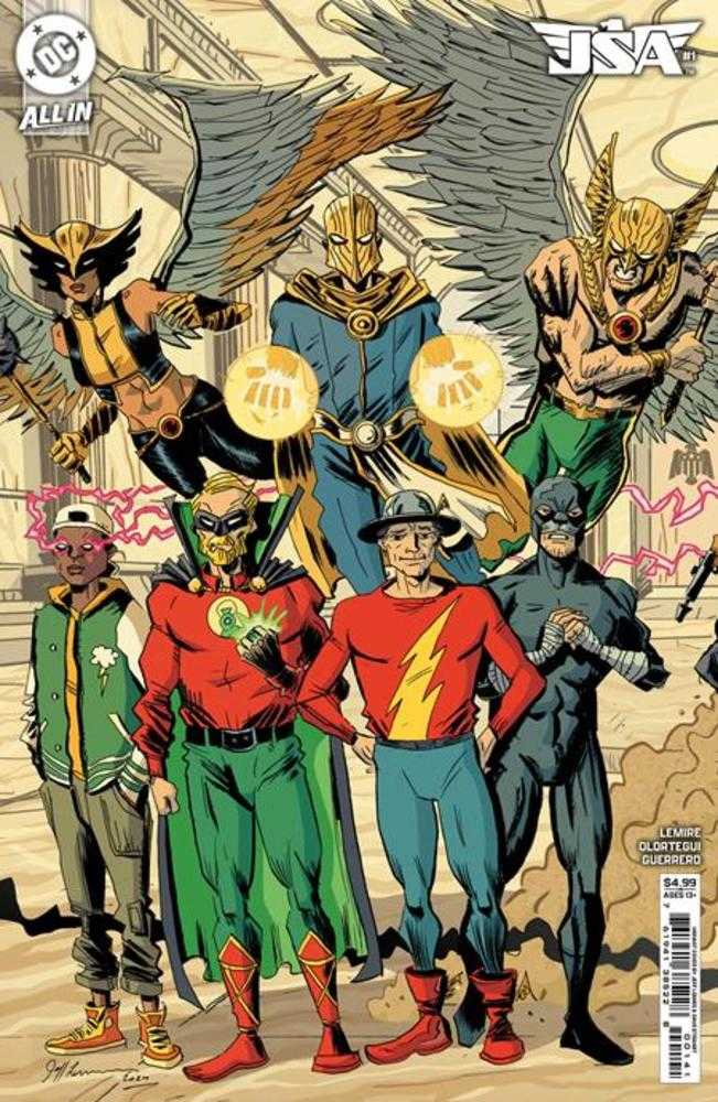 JSA (2024) # 1 Cover D Jeff Lemire Variant