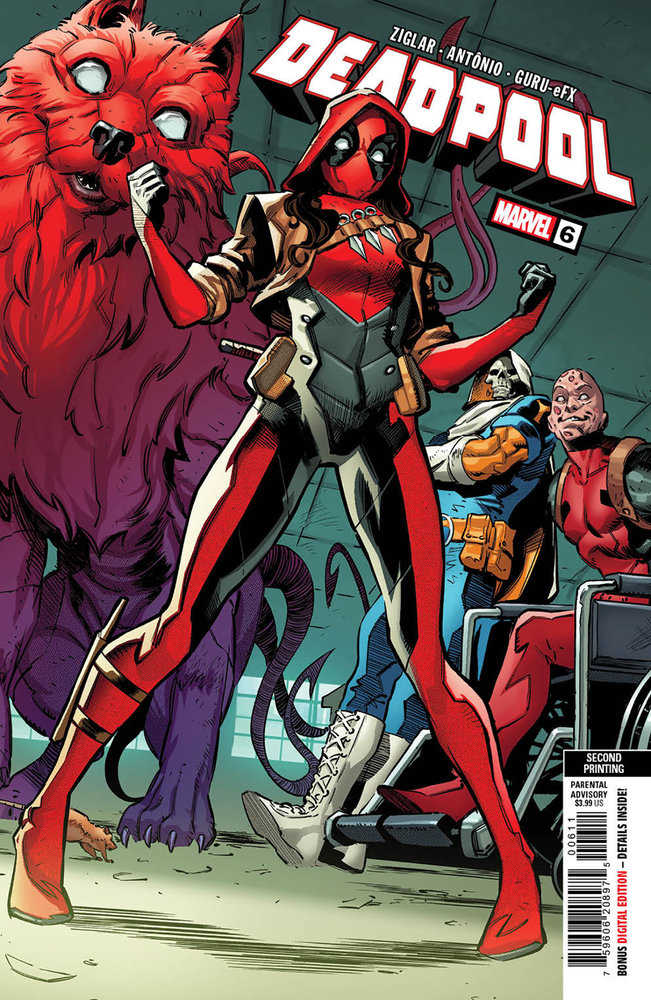Deadpool (2024) # 6 (2nd Print) Roge Antonio Variant