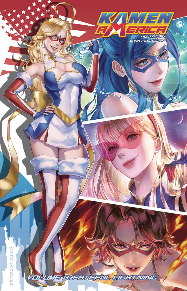 Kamen America: Fateful Lightning (2025) Cover A Wandzardeen