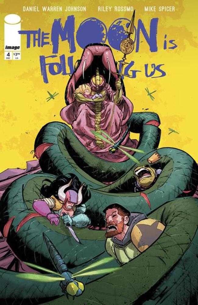 Moon Is Following Us (2024) # 4 (of 10) Cover A Riley Rossmo & Mike Spicer
