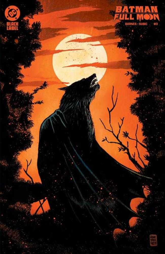 Batman: Full Moon (2024) #3 (of 4) Cover B Francesco Francavilla Card Stock Variant (Mature)