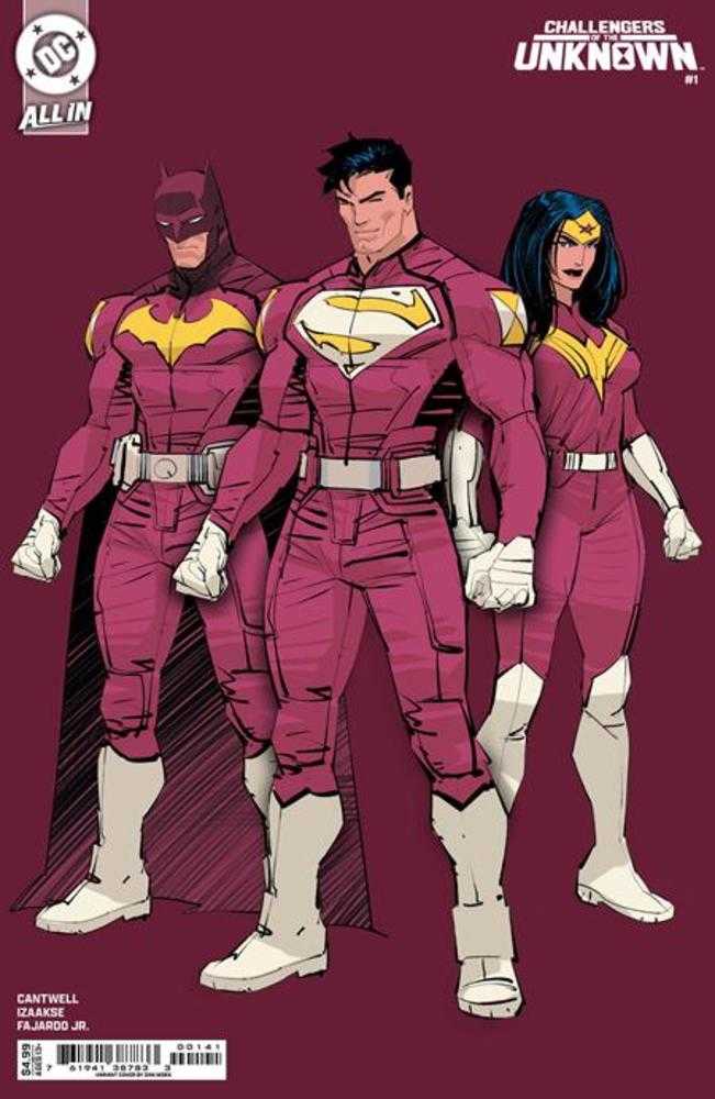 Challengers Of The Unknown (2024) #1 (of 6) Cover D Dan Mora Design Card Stock Variant