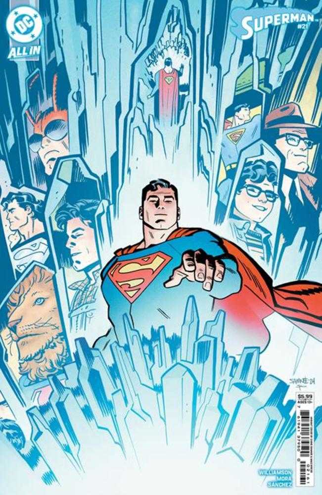Superman (2023) #21 Cover D Chris Samnee Card Stock Variant