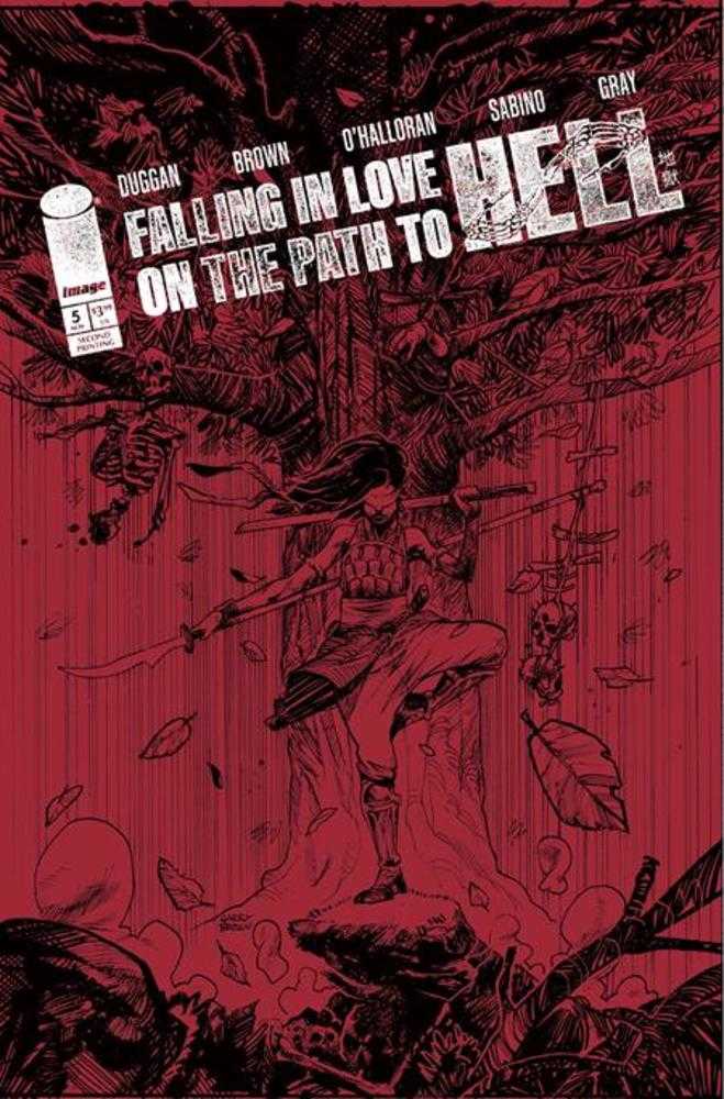 Falling In Love On The Path To Hell (2024) #5 (2nd Print) Cover A Garry Brown (Mature)