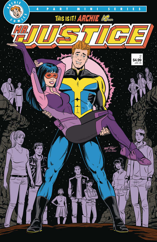 Archie Is Mr Justice (2024) #2 (of 4) Cover C Matt Talbot