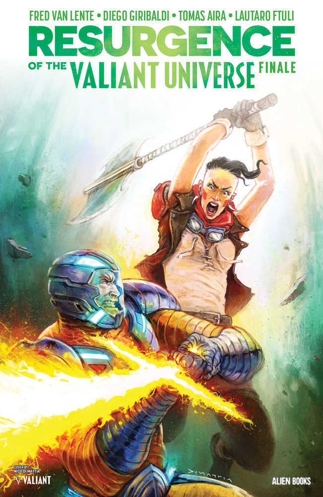 Resurgence of the Valiant Universe Finale (2025) One-Shot Cover B Di Mattia