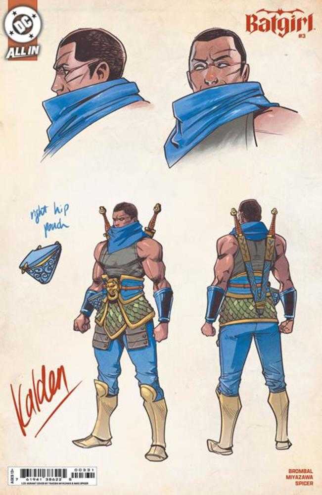 Batgirl (2024) # 3 Cover C 1 in 25 Takeshi Miyazawa Card Stock Variant