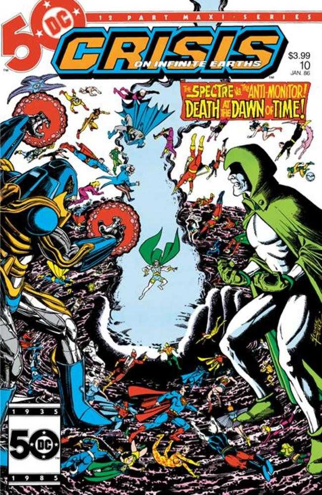 Crisis On Infinite Earths #10 (of 12) Facsimile Edition Cover A George Perez
