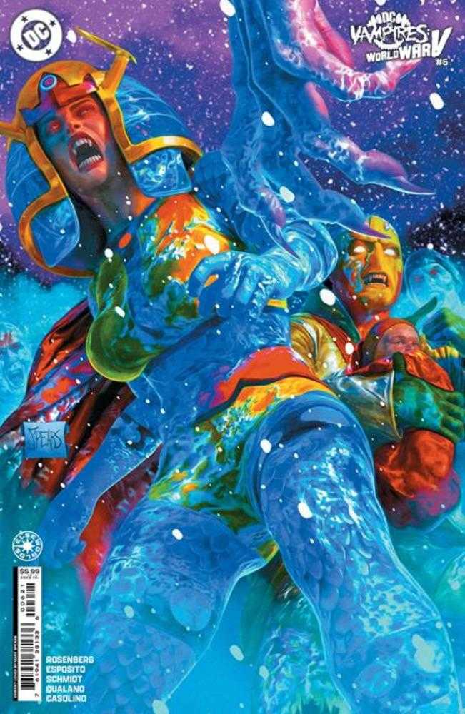 DC vs Vampires: World War V (2024) # 6 (of 12) Cover B Mark Spears Card Stock Variant