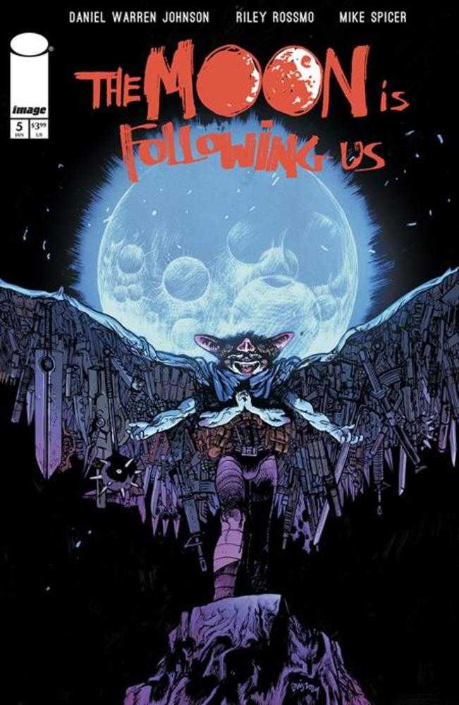 Moon Is Following Us (2024) # 5 (of 10) Cover B Johnson & Spicer