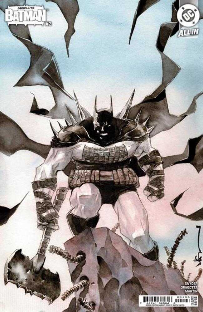 Absolute Batman (2024) # 2 (2nd Print) Cover B Dustin Nguyen Card Stock Variant