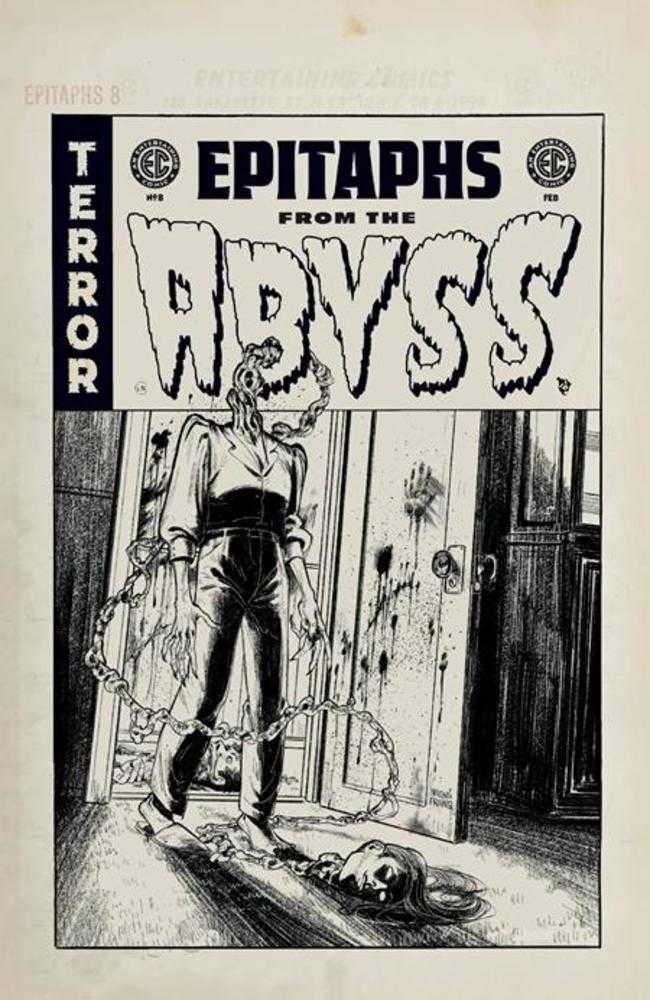 EC Epitaphs From The Abyss (2024) # 8 (of 12) Cover D Naomi Franq B&W 1:20 Artist Edition Variant