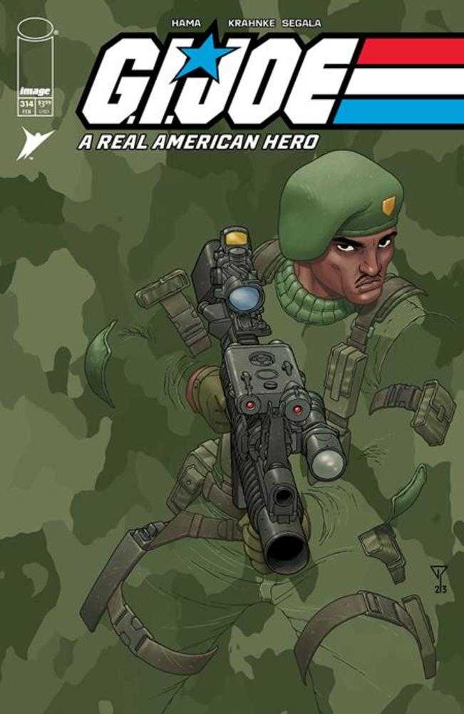 G.I. Joe A Real American Hero (2023) #314 Cover C Francis Portela 1:10 Camouflage Variant